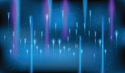 Abstract technology background Hi-tech communication concept, technology, digital business, innovation, science fiction scene vector illustration with copy-space.