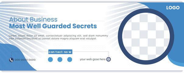 Facebook cover design template,Business promotion and corporate facebook cover template