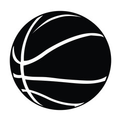 Basketball silhouette vector
