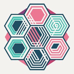 seamless geometric pattern