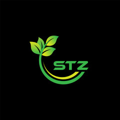 STZ ABSTRACT LETTER LOGO DESIGN