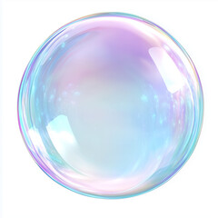 Obraz premium illustration of a bubble a white background