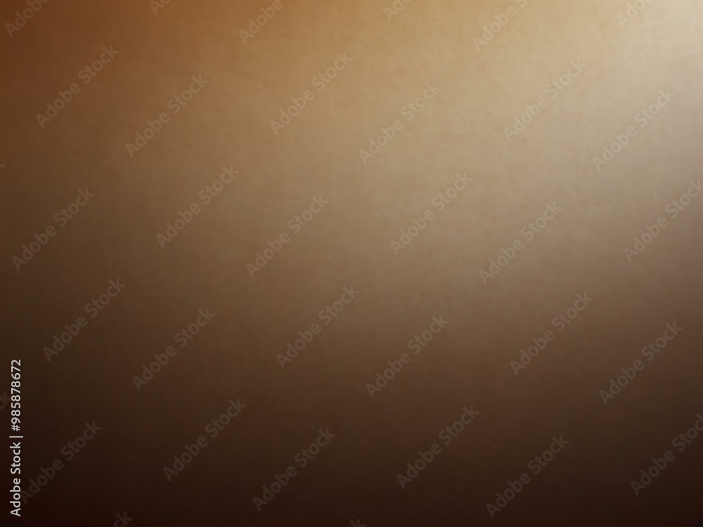 Poster a gradient background transitioning from light to deep brown.