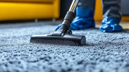 Cleaning company provides carpet cleaning at home