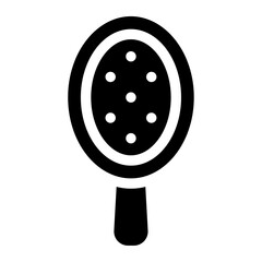 hair brush icon 
