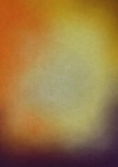 Eerie Glow: Subtle Halloween Background Watercolor Purple Orange Dark Texture