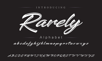 Fluid Brush Typography Style