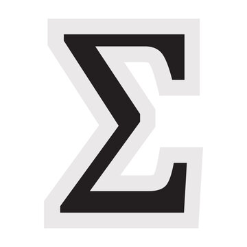 Greek Alphabet Letters Icon Set, Fraternity, Sorority Symbols, Mathematical and Scientific Vector Icons, Alpha, Beta, Gamma, Delta, Epsilon, Zeta, Eta, Theta, Iota, Kappa, Lambda, Mu, Nu, Xi, Omicron,