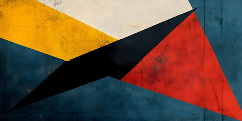 Minimalist abstract composition with sharp contrasts.


