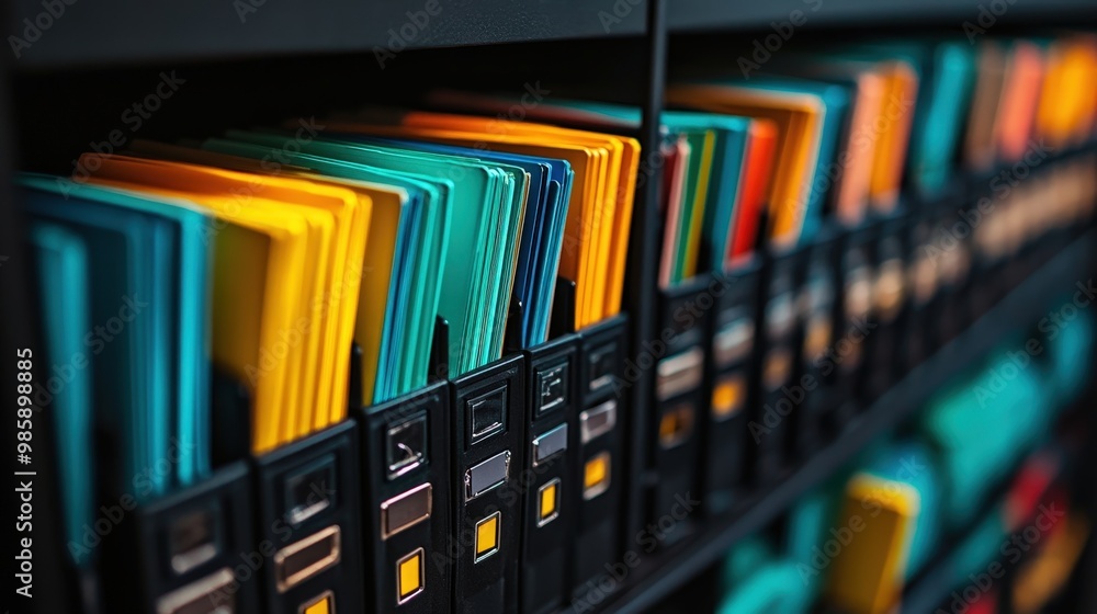 Poster digital document management system overview