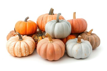 A group of pumpkins stacked on top of each other, often used in autumn or fall-themed designs