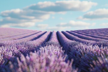 Beautiful lavender field