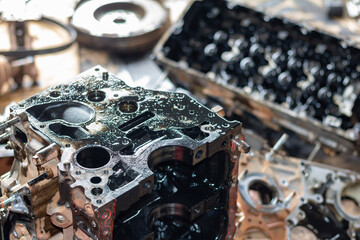 Car engine repair