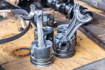 Car engine repairing
