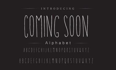 Artistic Brush Script Style