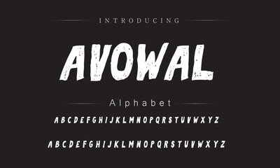 Vibrant Brush Font Collection