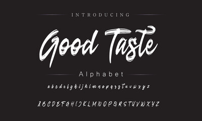 Inspiring Brush Typeface Collection