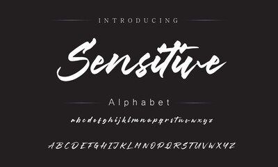 Lively Brush Lettering Design