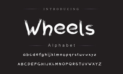 Elegant Brush Script Typeface