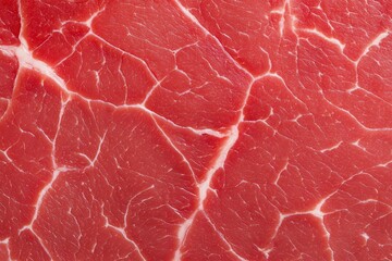 meat texture with white veins, light red, high textures
