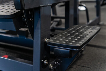 modern gym fitness exercise health club healthy sport equipment heavy machine lifestyle