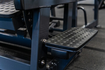 lifestyle modern gym machine exercise health club heavy sport healthy fitness equipment