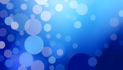 abstract blue background with bokeh