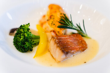 記憶の森の魚料理