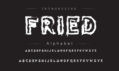 Artistic Brush Lettering Font