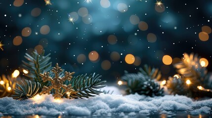 A snowflake-shaped ornament 