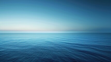 Fototapeta premium Tranquil Ocean Horizon