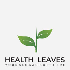 Illustration of a picture of a health leaf.