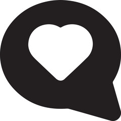 Love icon symbol vector image illustration
