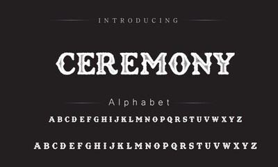 Retro Font Design Collection