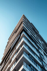 Obraz premium modern office building with sky