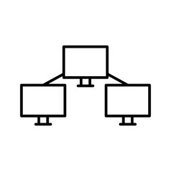 network line icon