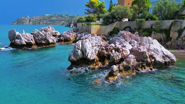 Bay of Venus' Navel. Palermo, Altavilla Milicia