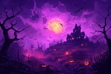 background with castle