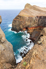 Naklejka premium Ponta de São Lourenço Portugal Madeira