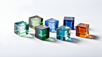 square gem set
