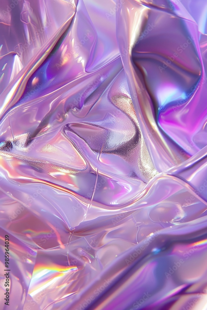 Poster shiny metallic surface in high detail, ideal for product or tech related uses