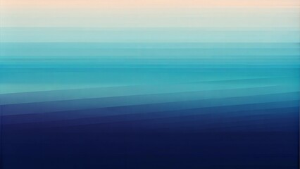 Obraz premium Minimalist abstract background with layered gradients in shades of blue and peach