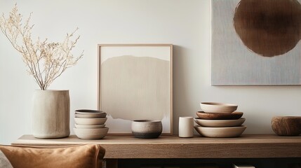 Elevate Your Space with Stylish Home Decor: Light Canvas Prints, Elegant Ceramic Plates, and Modern Wooden Accents – Perfect for a Chic Interior or Cozy Sports Lounge Poster!