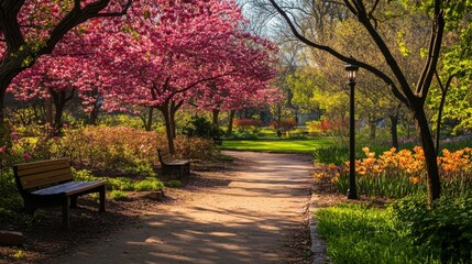 Fototapeta premium Park in Spring City