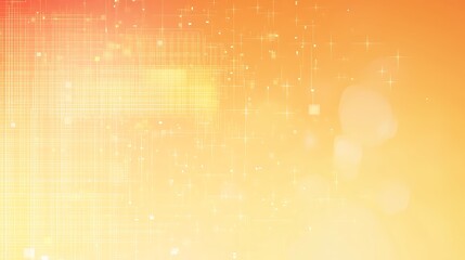 Obraz premium Abstract Grid Pattern with White Stars and Bokeh on a Gradient Background