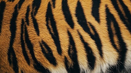 Fototapeta premium Distinct tiger stripes