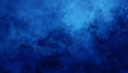 Obraz premium Abstract watercolor paint background dark blue color grunge texture for background, banner
