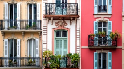 Humble house in wealthy city