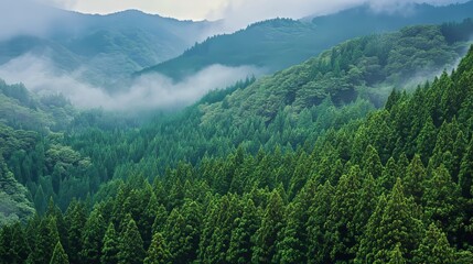 Obraz premium Japan forest image