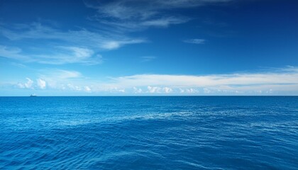 Obraz premium blue sky ocean
